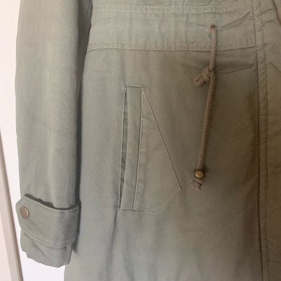 AMERICAN RAG Green Utility Military Style Parka - Picture 10 of 10